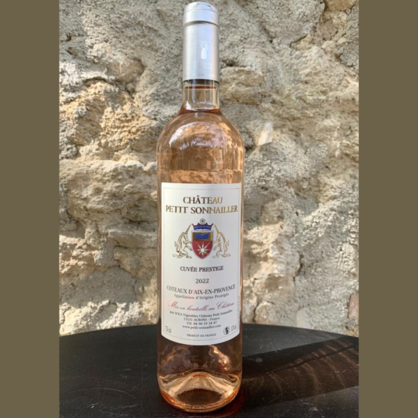 rosé prestige provence Chateau Petit Sonnailler